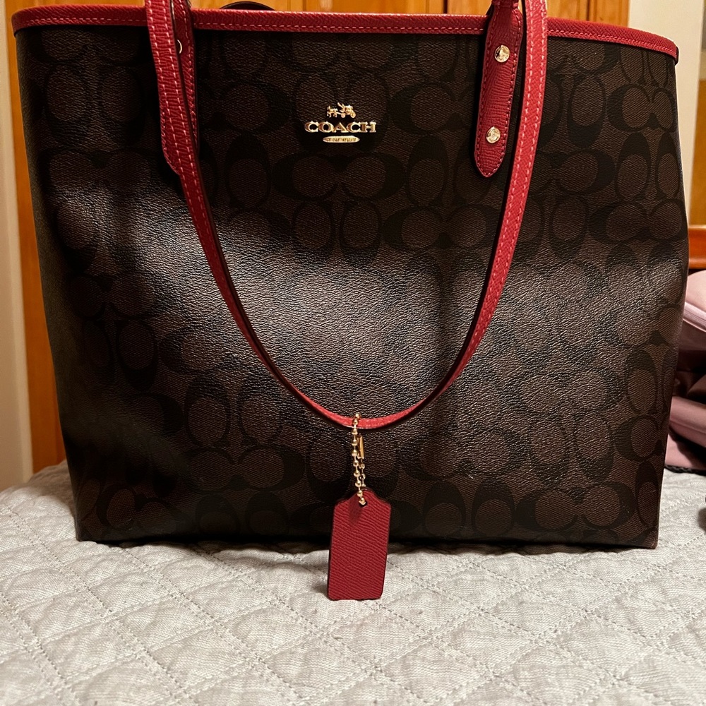 Authentic Reversible Coach tote bag